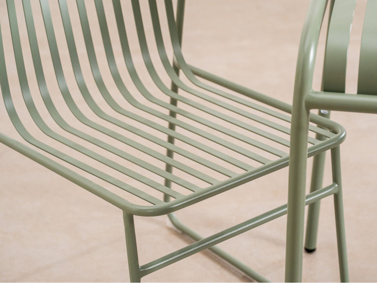 Swiss Small Dining Table Thyme Green