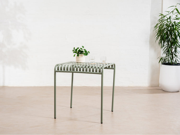 Swiss Small Dining Table Thyme Green
