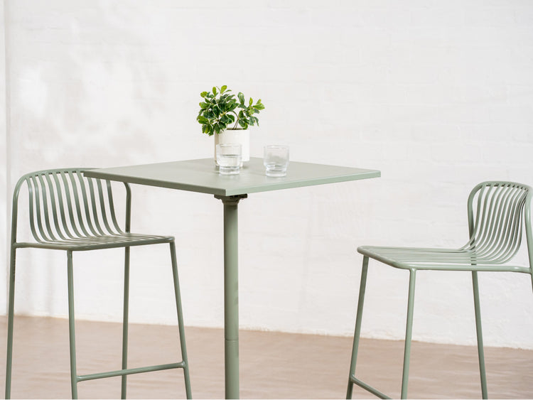 Swiss Bar Table Thyme Green