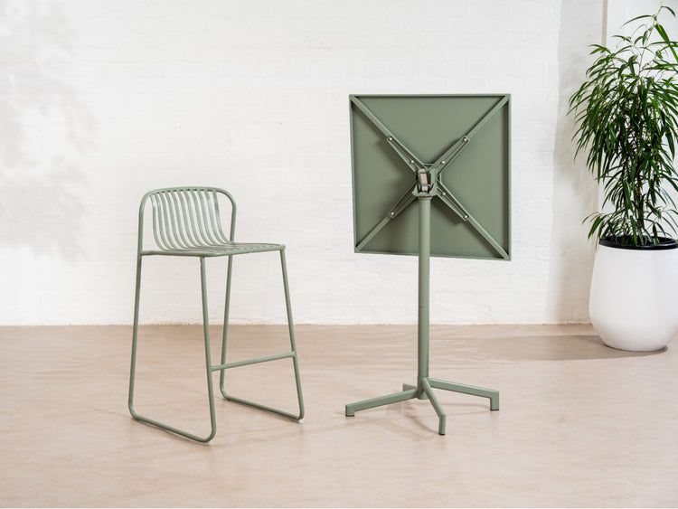 Swiss Bar Table Thyme Green