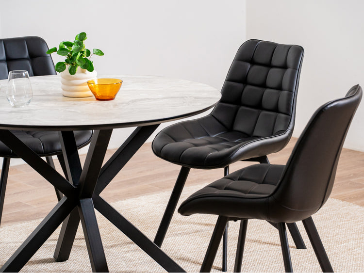 Villa Dining Table Grey Cloud