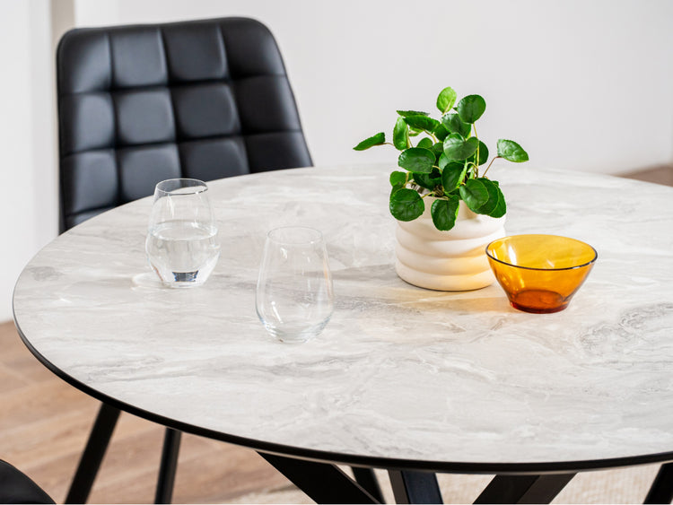 Villa Dining Table Grey Cloud