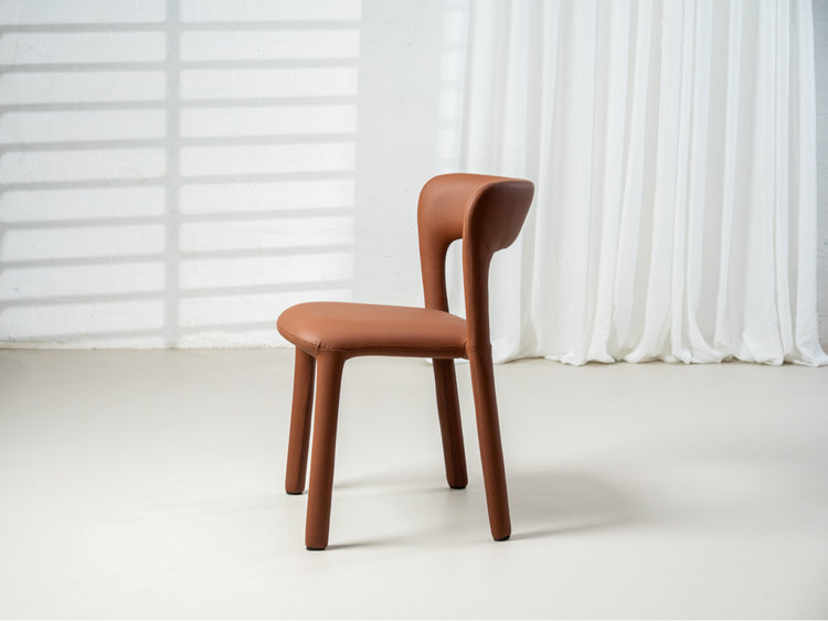 Madrid Dining Chair Tan Set of 2