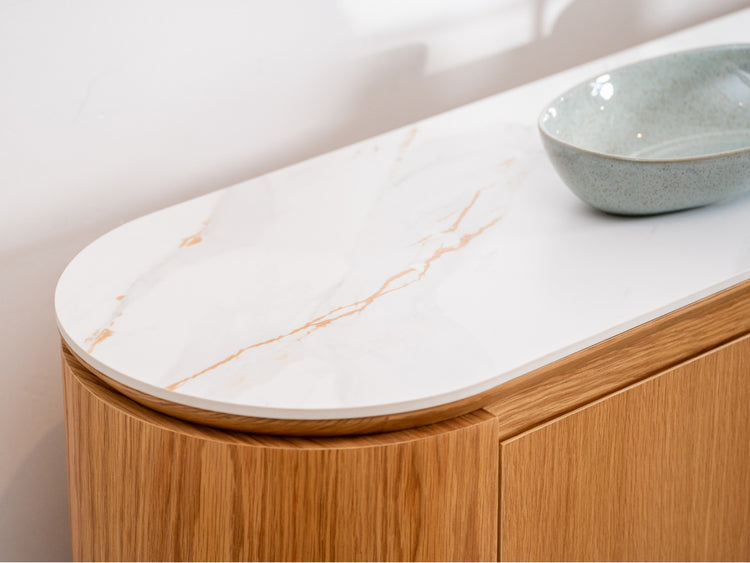 Lucerne Buffet Natural With Ceramic