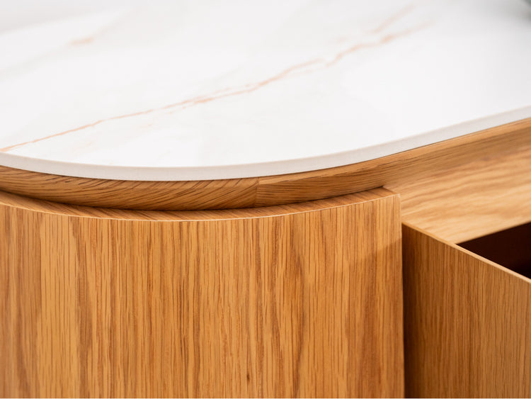 Lucerne Buffet Natural With Ceramic