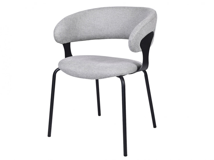 Kenny Dining Chair Silver Grey Set of 2