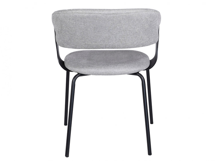 Kenny Dining Chair Silver Grey Set of 2