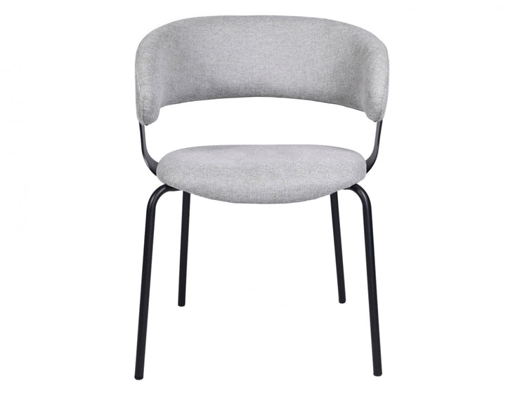 Kenny Dining Chair Silver Grey Set of 2