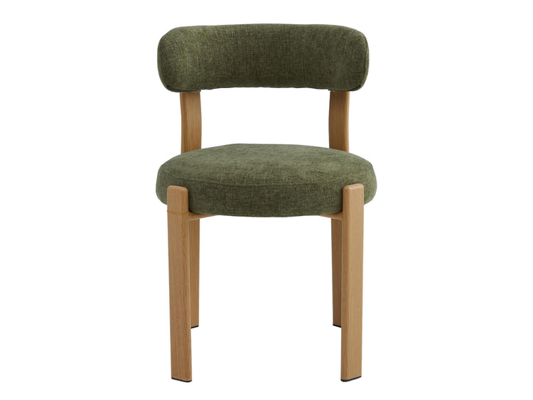 Carmo Dining Chair Olive/ Natural Set of 2