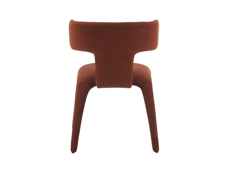 Taurus Dining Chair Rust Set of 2
