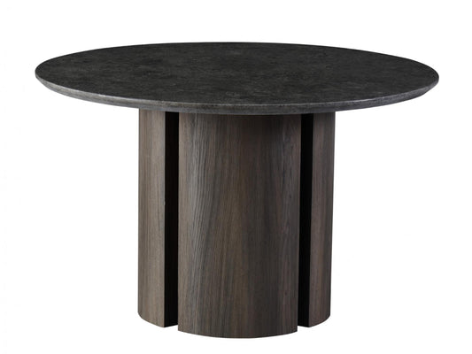 Corfu Dining Table Grey Marble