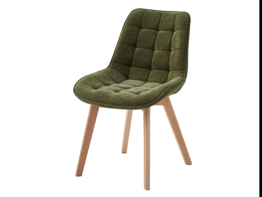 Forest Dining Chair Green / Natural