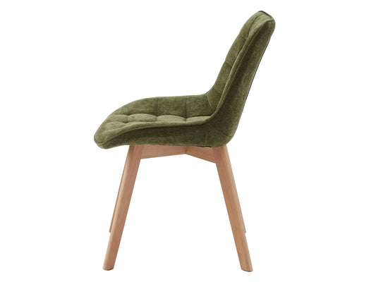 Forest Dining Chair Green / Natural