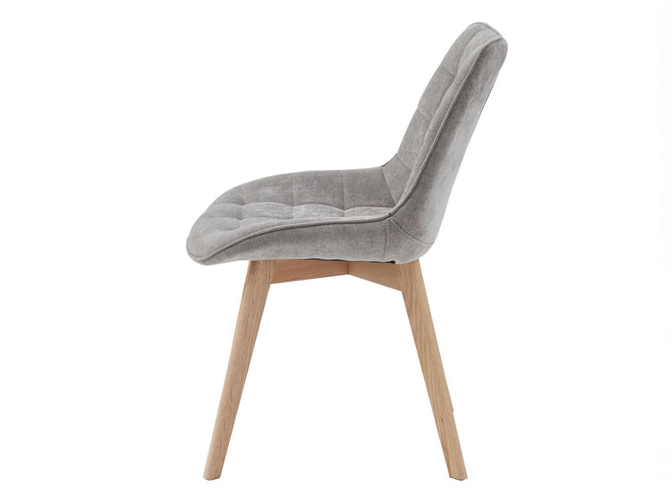 Forest Dining Chair Light Grey/ Natural