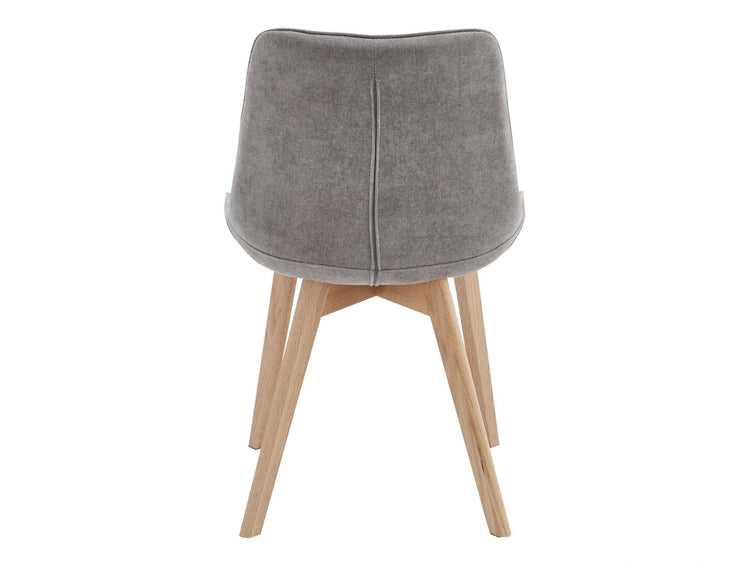 Forest Dining Chair Light Grey/ Natural
