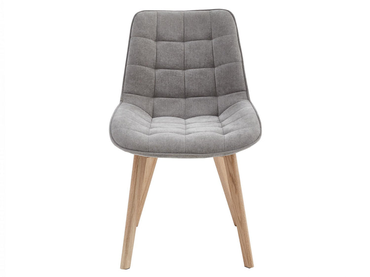 Forest Dining Chair Light Grey/ Natural