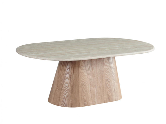 Waverley Coffee Table White Travertine