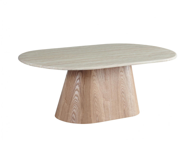 Waverley Coffee Table White Travertine