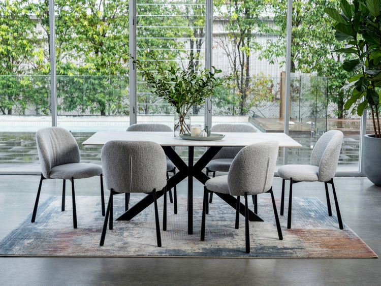 Lazio Dining Table Snow White