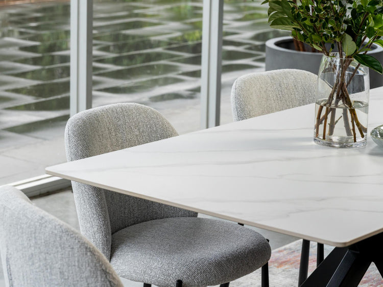 Lazio Dining Table Snow White