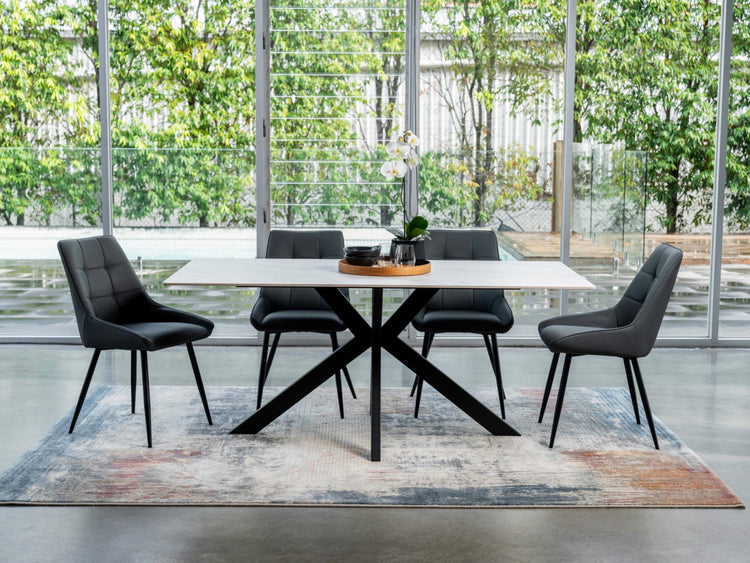 Lazio Dining Table Snow White
