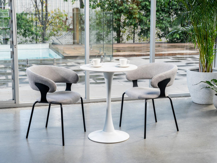Scandi Small Dining Table Snow White