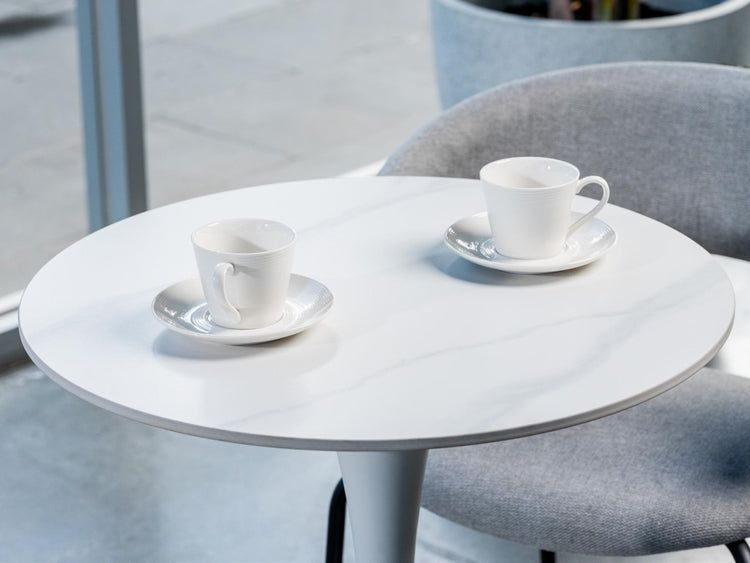 Scandi Small Dining Table Snow White
