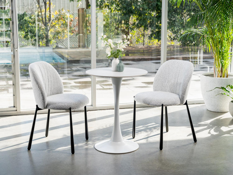 Scandi Small Dining Table Snow White
