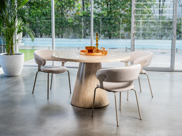 Tessa Dining Table French Fawn