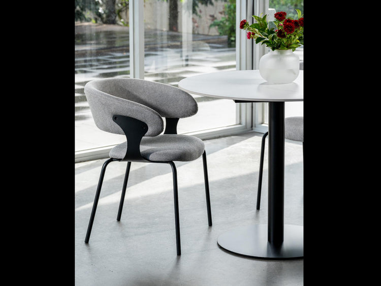 Kenny Dining Chair Silver Grey Set of 2
