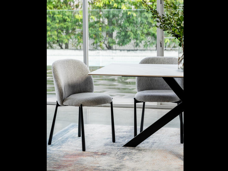 Miya Dining Chair Oyster White Set of 2