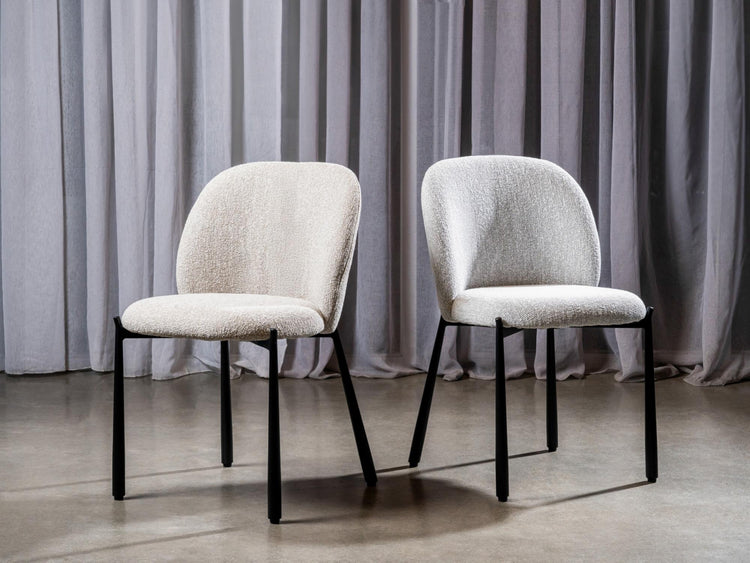 Miya Dining Chair Oyster White Set of 2