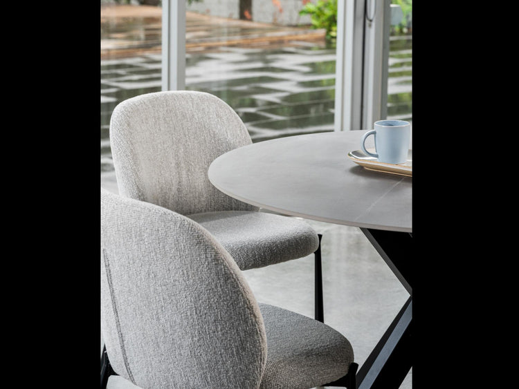 Miya Dining Chair Oyster White Set of 2