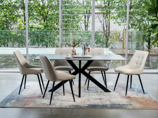 Ruben Dining Chair Ivory