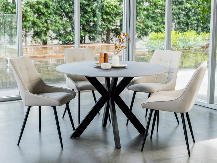 Ruben Dining Chair Ivory