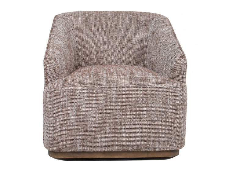 Austin Swivel Occasional Chair Chestnut
