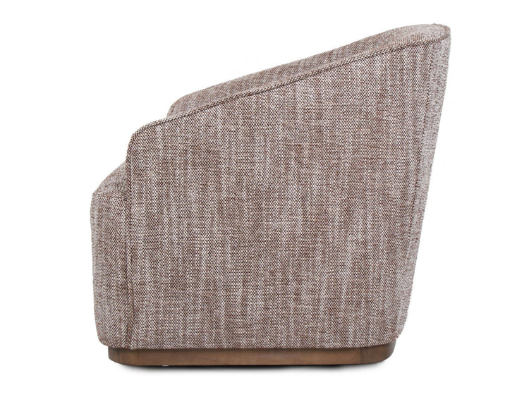 Austin Swivel Occasional Chair Chestnut