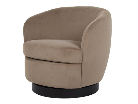 Belize Swivel Occasional Chair Latte