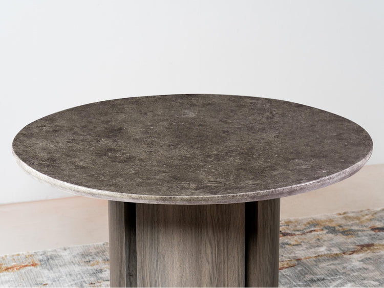 Corfu Dining Table Grey Marble