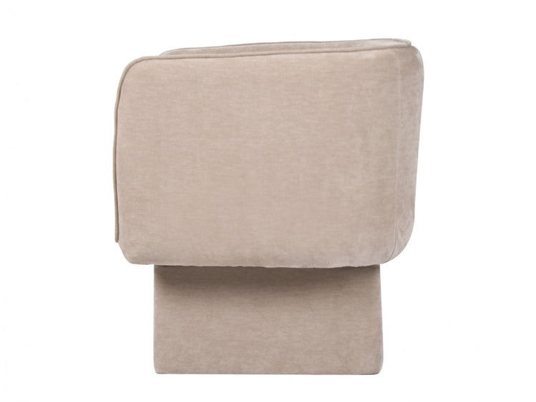 Chloe Swivel Occasional Chair Latte