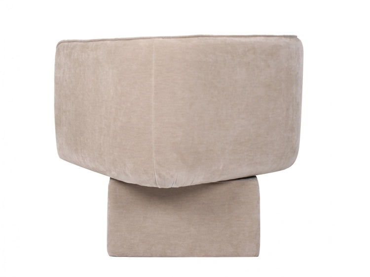 Chloe Swivel Occasional Chair Latte