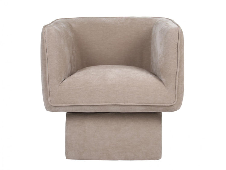 Chloe Swivel Occasional Chair Latte