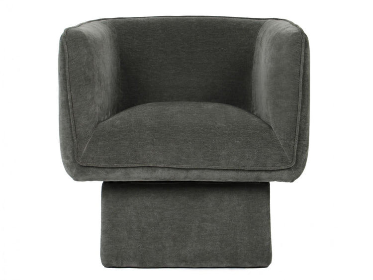 Chloe Swivel Occasional Chair Olive