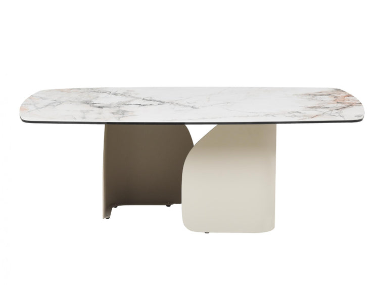 Messina Coffee Table Milan White Marble