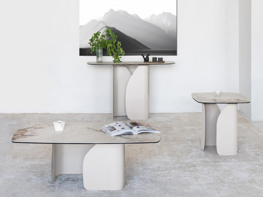 Messina Coffee Table Milan White Marble
