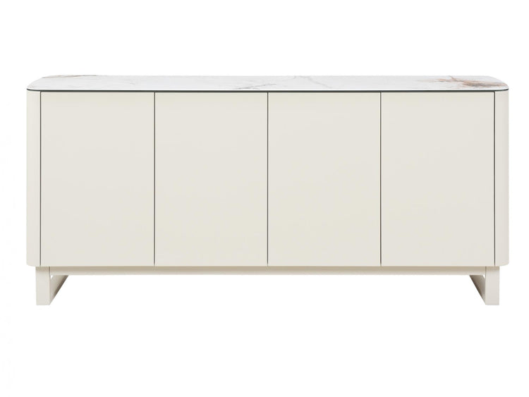 Messina Sideboard Milan White Marble