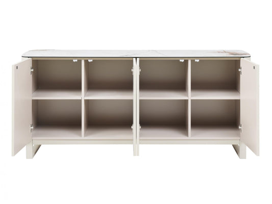 Messina Sideboard Milan White Marble