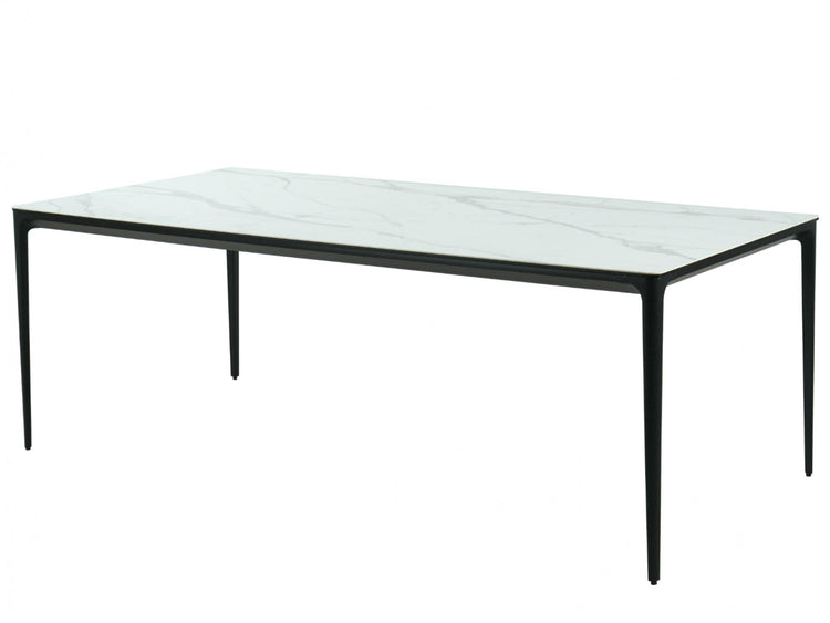 Magnate Dining Table White Marble