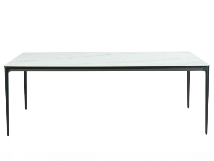Magnate Dining Table White Marble