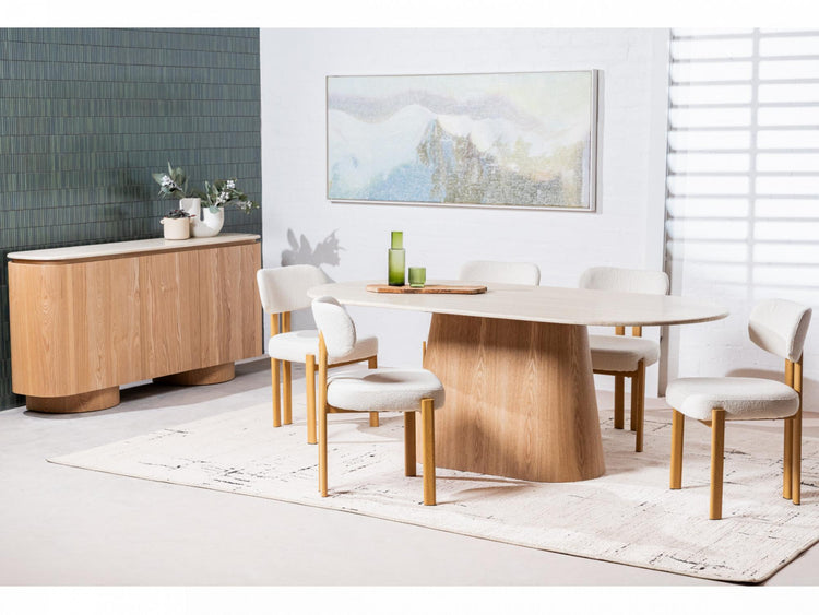Waverley Buffet White Travertine